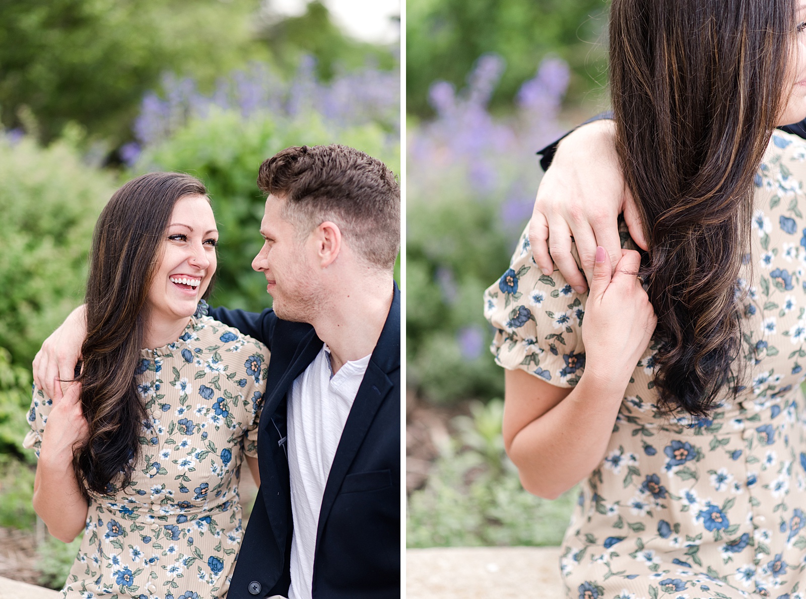 highlands downtown Louisville engagement session