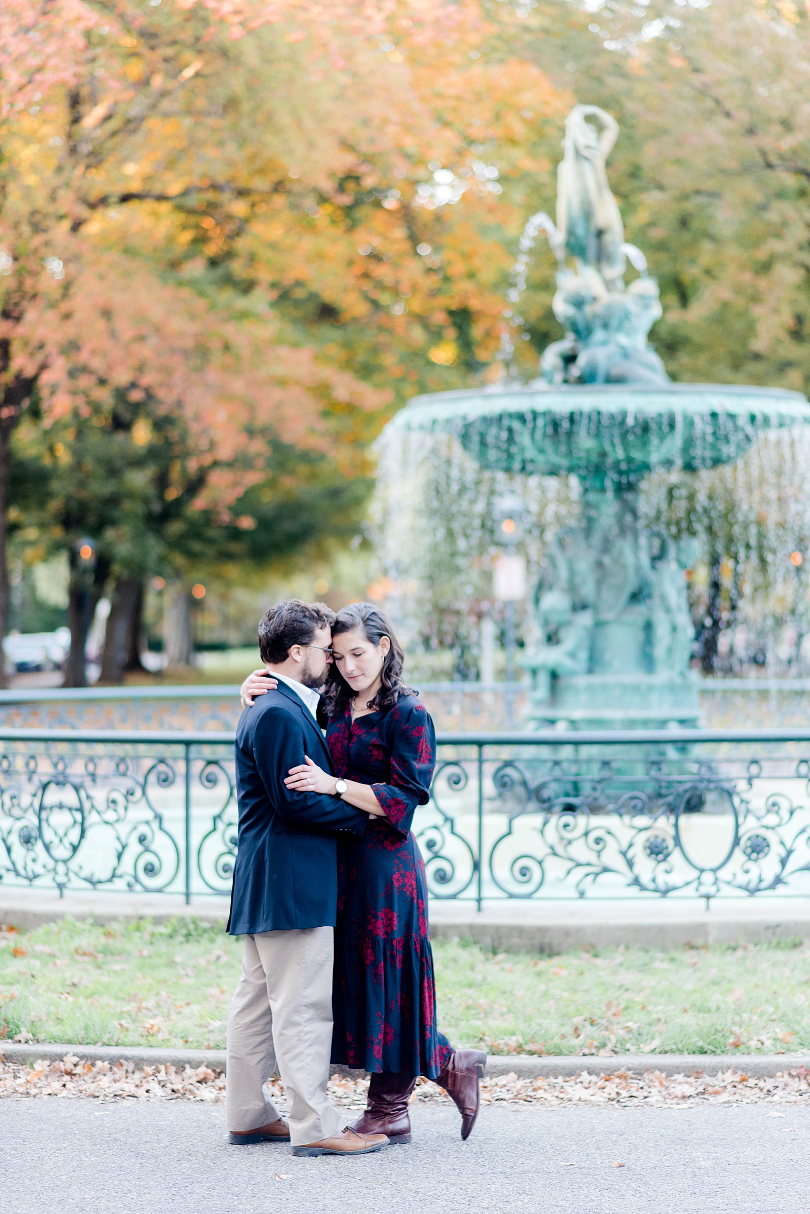 downtown louisville engagement session